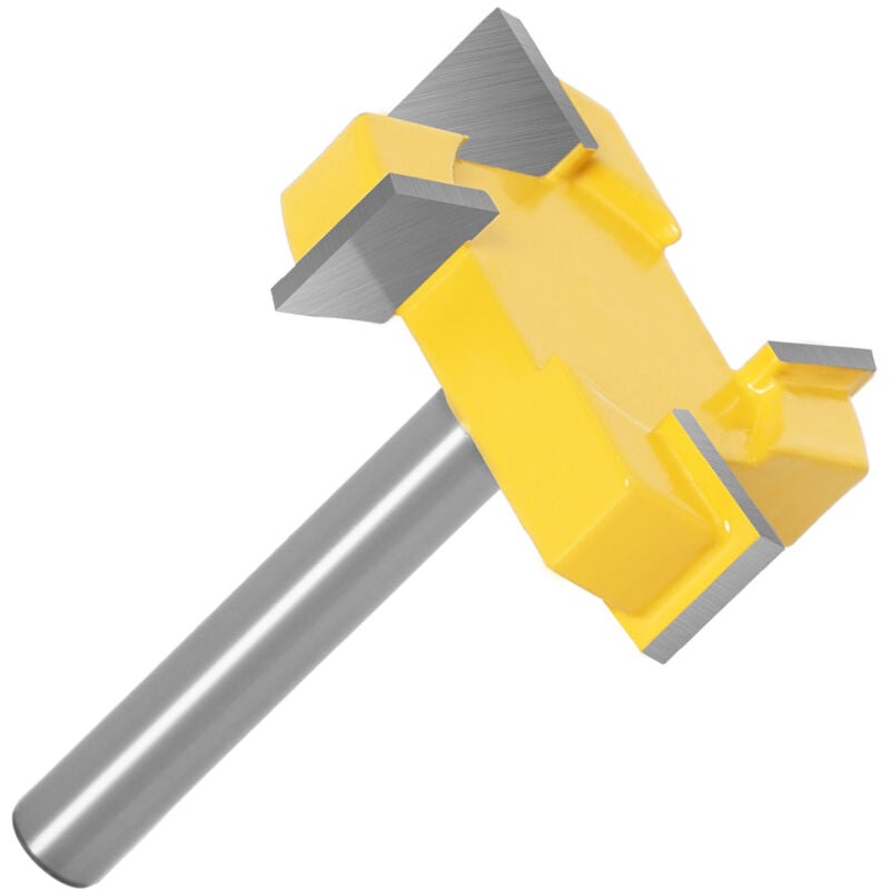 foto del prodotto sollbry fresa cnc con gambo da 8 mm, fresa per legno, pialla per lavorazione del legno, punte per fresatura cnc per pannelli di legno