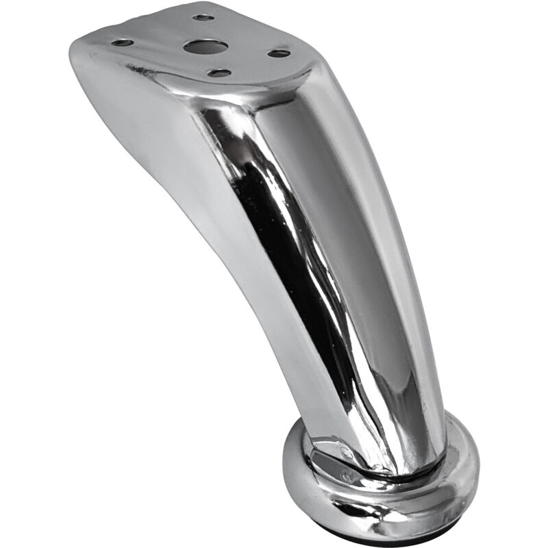 foto del prodotto sollbry gambe per mobili da 4 pezzi, gambe spesse per divani, gambe cromate, gambe per divani letto, adatte per divani, sedie, sgabelli, armadi.