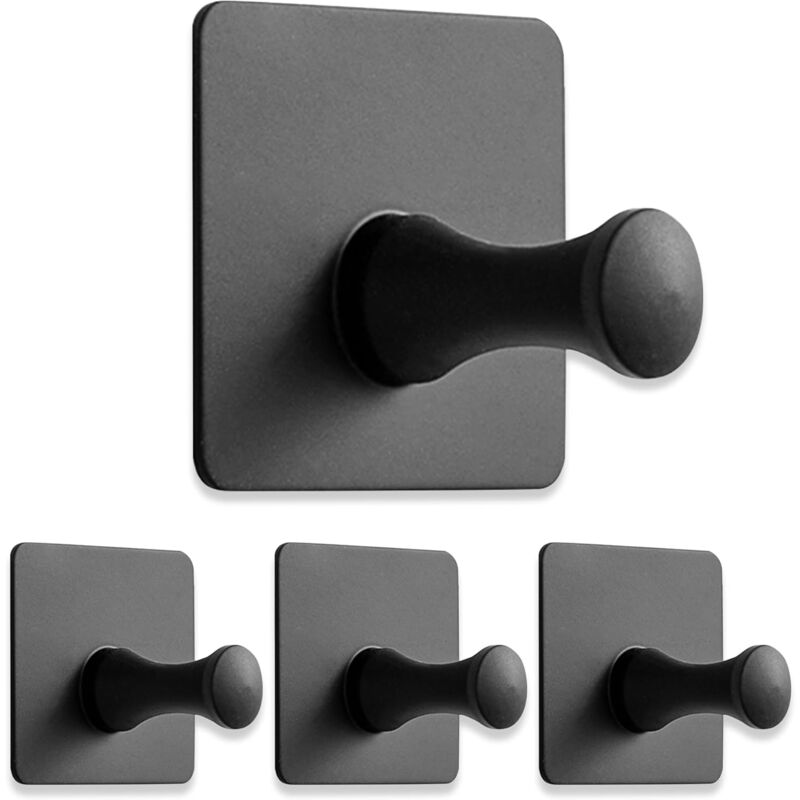 foto del prodotto sollbry ganci adesivi, ganci da parete adesivi, ganci da parete autoadesivi in acciaio inox, gancio per asciugamani, gancio adesivo da parete, per
