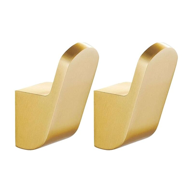 foto del prodotto sollbry ganci appendiabiti, 2 pezzi, portasciugamani da parete, gancio per bagno, gancio in ottone, gancio appendiabiti, portasciugamani da parete,