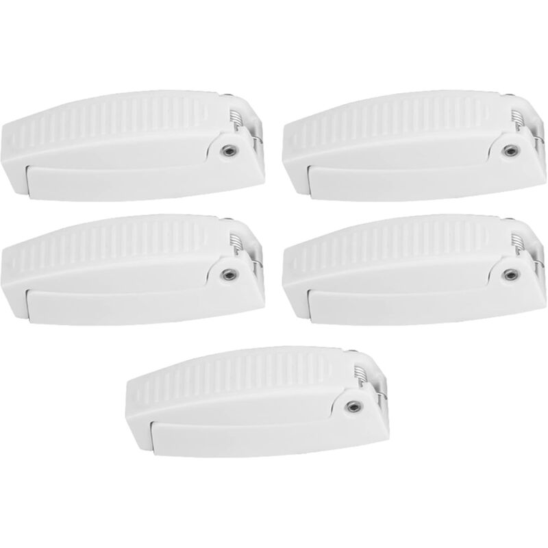 foto del prodotto sollbry ganci portaoggetti per camper, materiale durevole e installazione semplice, camper, rimorchio, bianco