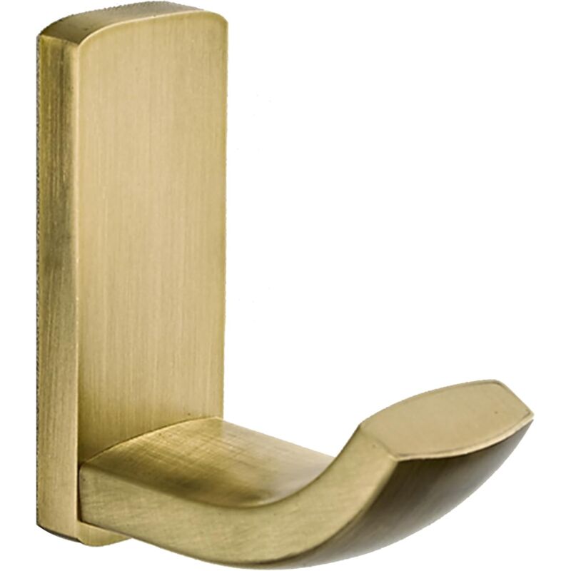 foto del prodotto sollbry gancio per asciugamano, ganci per accappatoio, ganci per cappotto in ottone, gancio multiuso da parete, bronzo spazzolato