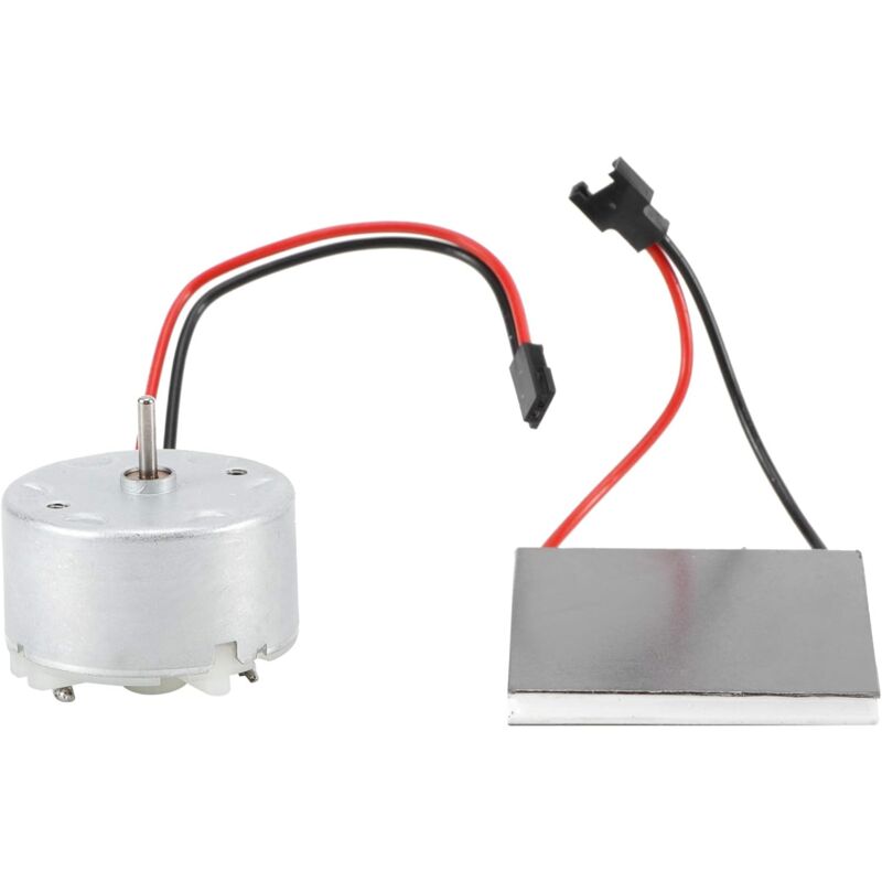 foto del prodotto sollbry generatore di ventola per stufa, set di accessori termoelettrici per generatore di motore per camino in metallo, accessorio stabile e