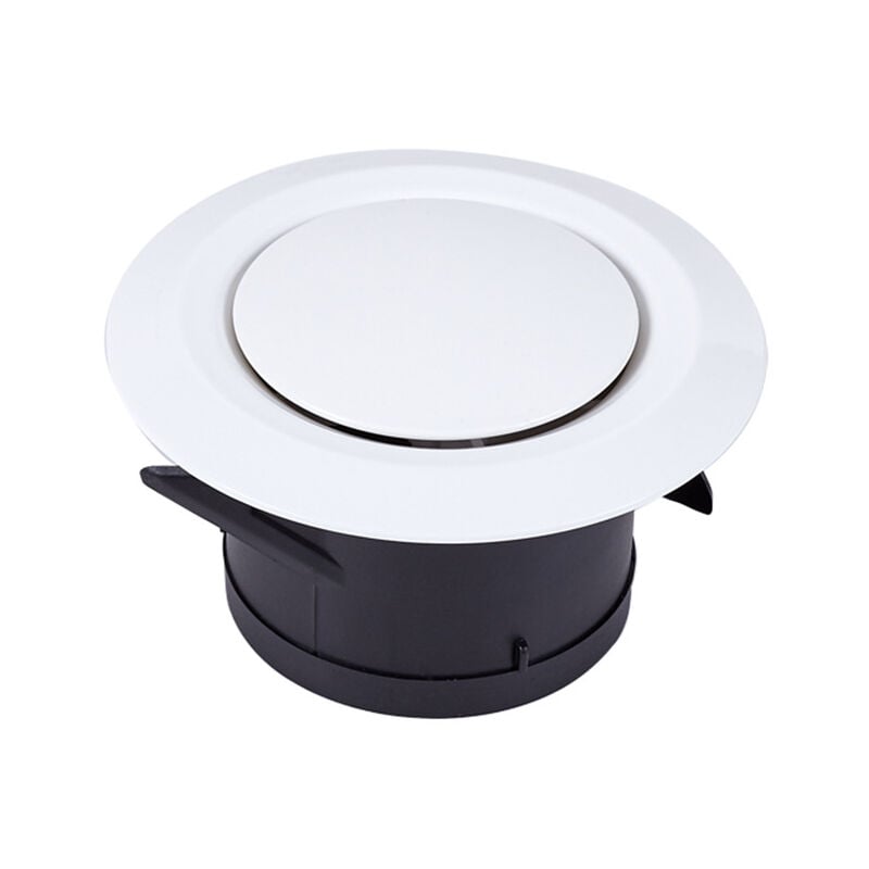 foto del prodotto sollbry griglia di ventilazione bianca da 100 mm, copertura per presa d aria, diffusore d aria, griglia di ventilazione rotonda in plastica