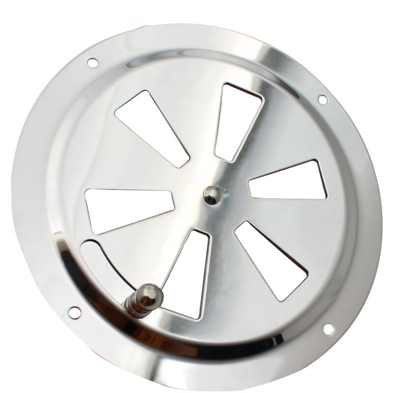 foto del prodotto sollbry griglia di ventilazione rotonda, presa d aria regolabile, presa d aria in acciaio inossidabile, ingresso e uscita aria 125 mm 5 