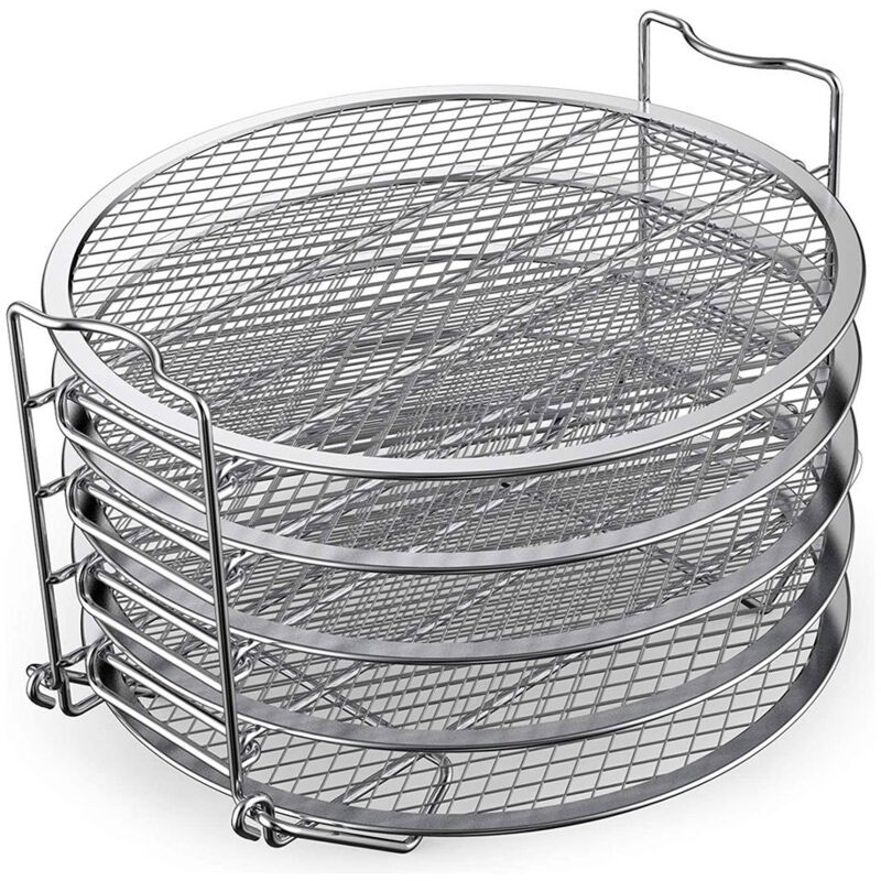 foto del prodotto sollbry griglia essiccatrice per accessori ninja foodi, pentola a pressione da 6,5 litri e 8 litri e friggitrice ad aria griglia di cottura in
