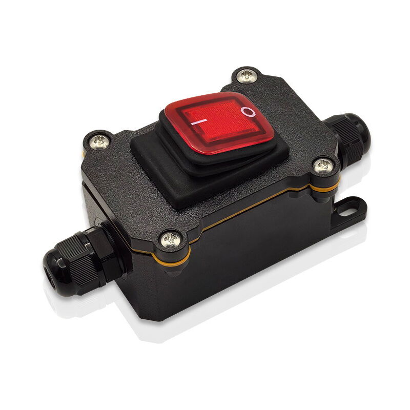 foto del prodotto sollbry interruttore impermeabile ip65 da 1 pezzo, interruttore intelligente impermeabile da 12 v cc 20 a