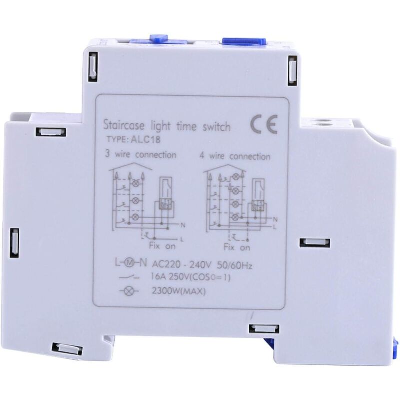 foto del prodotto sollbry interruttore temporizzato ac 220 240v timer per illuminazione scale per scale domestiche interruttore temporizzato per illuminazione