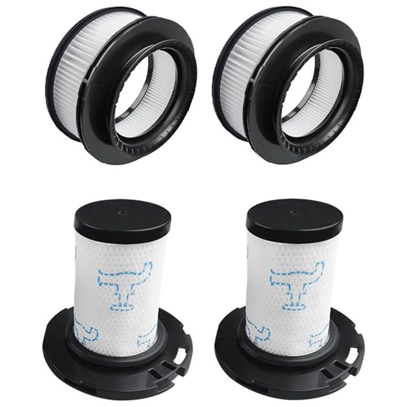 foto del prodotto sollbry kit di 4 filtri per aspirapolvere rowenta x force flex 11.60 12.60 14.60 15.60 per rh98xx filtro post motore sostitutivo zr009008 e filtro