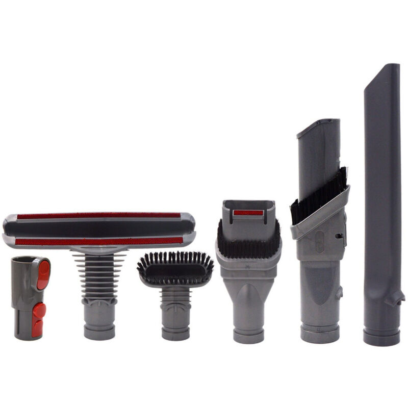 foto del prodotto sollbry kit di accessori per spazzole, set di 6 ugelli per aspirapolvere con adattatore, set di accessori per aspirapolvere v6 v7 v8 v10 dc19 dc33