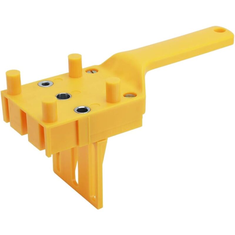 foto del prodotto sollbry kit di guide per foratura di tasselli, guide di centraggio per tasselli in legno, kit di guide per fori tascabili, centri di foratura,