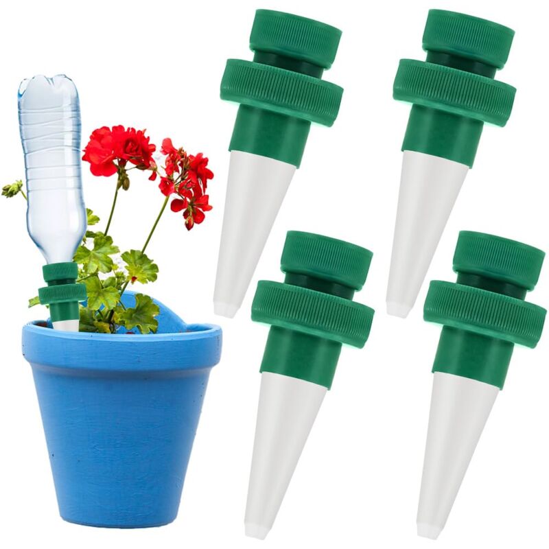 foto del prodotto sollbry kit di irrigazione a goccia, erogatore automatico di acqua per piante, irrigatore a cono per piante, irrigazione a goccia per giardino,