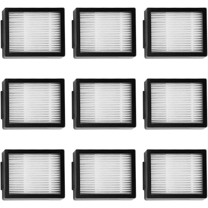 immagine 0 del prodotto sollbry kit filtro per irobot i7, i7 , e5, e6, i3, accessori per robot aspirapolvere, confezione da 9 filtri di ricambio.