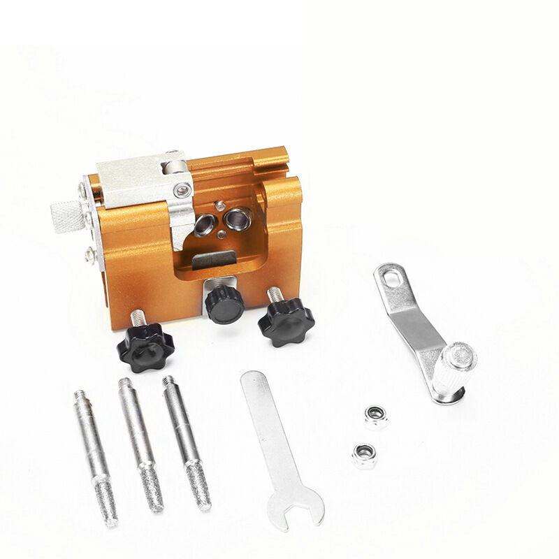 foto del prodotto sollbry kit per affilatura motosega, mini affilatrice manuale portatile a manovella, utensili per affilatura catena, affilatrice per tutti i tipi