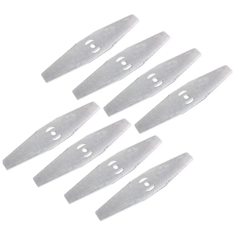 foto del prodotto sollbry lama di ricambio per decespugliatore a batteria da 8 pezzi, decespugliatore a batteria da 24 v con lama in metallo, accessori per