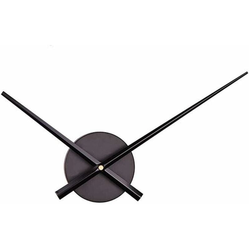 foto del prodotto sollbry lancette per orologio da parete al quarzo 3d, accessori fai da te per meccanismo dell orologio nero senza batteria 