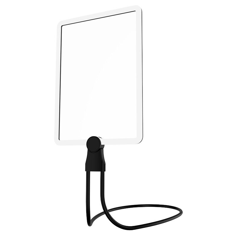 foto del prodotto sollbry lente d ingrandimento 5x con luce a 50 led, lente d ingrandimento rettangolare ricaricabile per lettura, lente d ingrandimento illuminata a