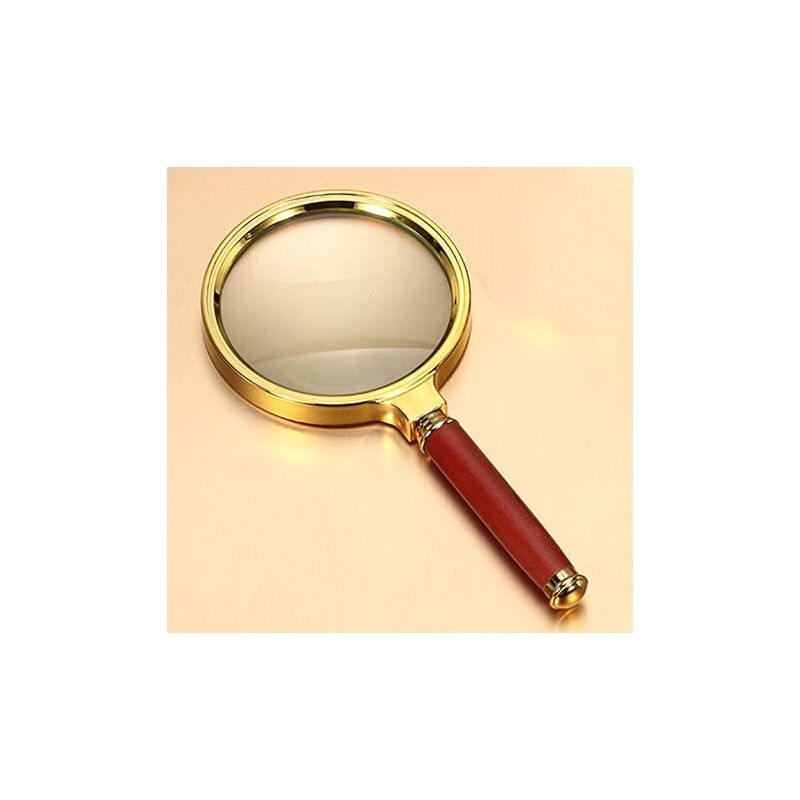 foto del prodotto sollbry lente d ingrandimento portatile con ingrandimento 10x per scienza, lettura di libri, ispezione. lente d ingrandimento portatile 10x 