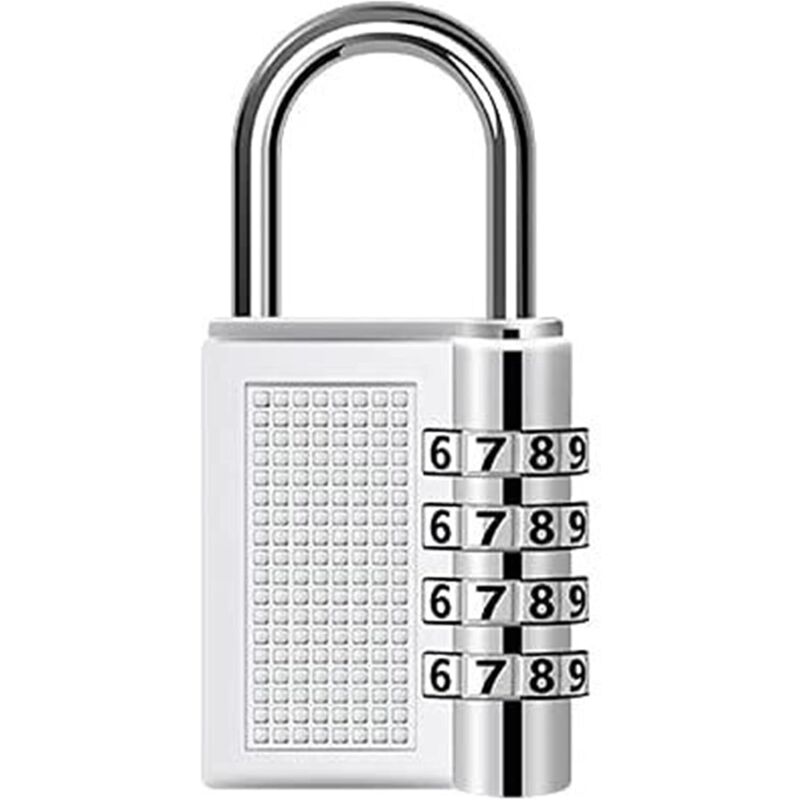 foto del prodotto sollbry lucchetto a combinazione lucchetto con codice reimpostabile resistente alle intemperie per capannoni, recinzioni, cancelli, armadietti,