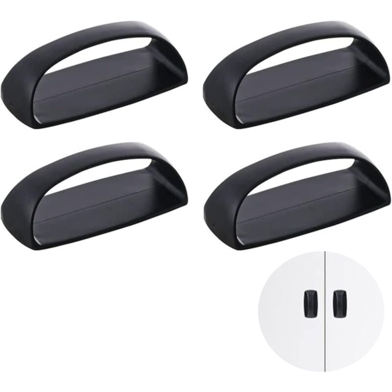 foto del prodotto sollbry maniglie autoadesive per porte scorrevoli, maniglie autoadesive per mobili, per finestre, cassetti, armadietti, frigoriferi, ausiliari