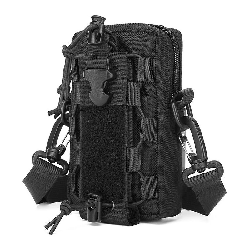 foto del prodotto sollbry marsupio edc molle, marsupio tattico multiuso, portaborraccia, piccola borsa portautensili compatta e regolabile con tracolla per