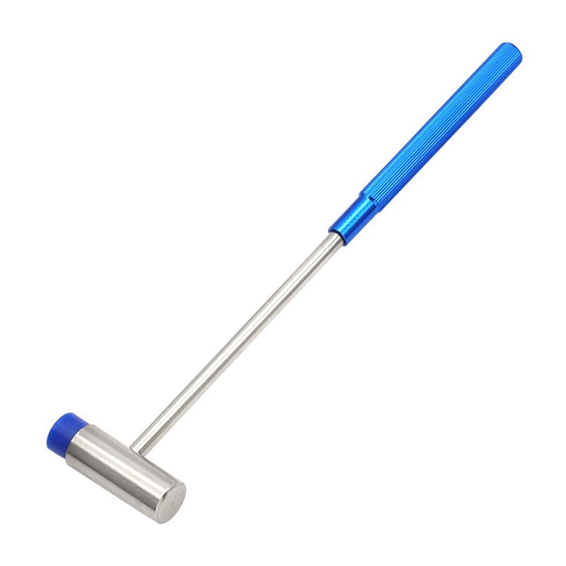 foto del prodotto sollbry martello piccolo a doppia testa, mini martello in metallo con testa rotonda, strumento di riparazione fai da te per artigianato, orologi,