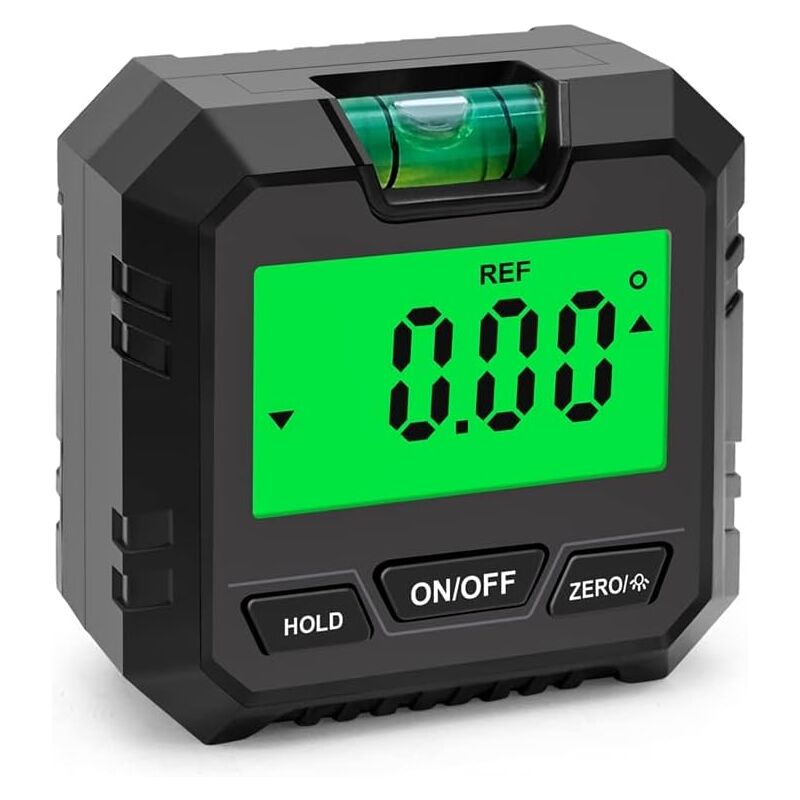 foto del prodotto sollbry mini goniometro digitale inclinometro goniometro elettronico misurazione dell angolo misuratore di livello rilevatore di livello scatola