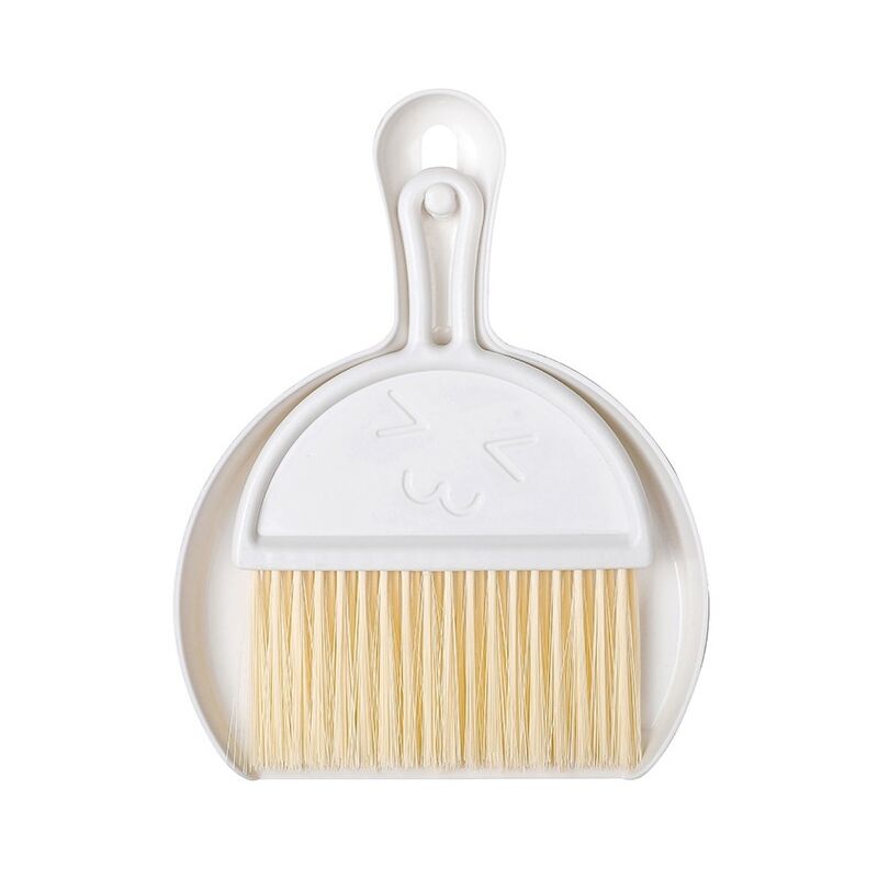 foto del prodotto sollbry mini paletta e spazzola, mini spazzola da tavolo multifunzione, scopa e paletta, set di scopa e paletta in plastica per raccoglipolvere