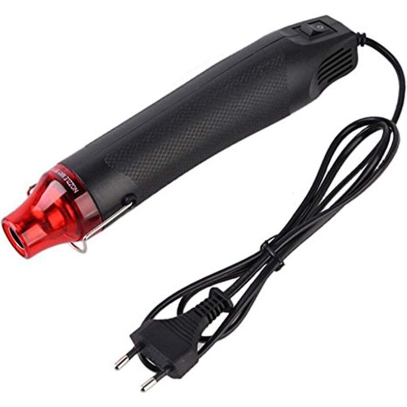 foto del prodotto sollbry mini pistola termica, foglio termico essenziale fai da te per polvere convessa per timbri in gomma fai da te