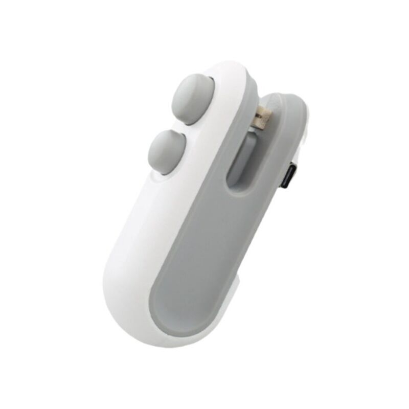 foto del prodotto sollbry mini sigillatrice per sacchetti, 2 in 1, sigillatrice e taglierina per sacchetti, macchina per sottovuoto ricaricabile con magnete,