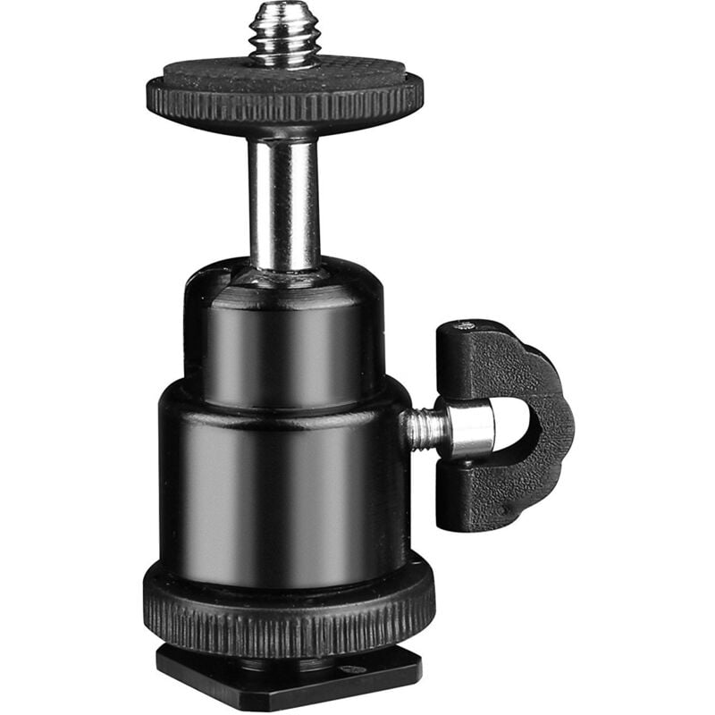 foto del prodotto sollbry mini testa a sfera con adattatore per slitta a contatto caldo da 1 4, testa a sfera, supporto per treppiede, testa a sfera per treppiede,