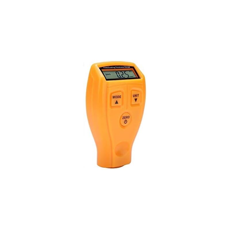 foto del prodotto sollbry misuratori di spessore della vernice per auto, misuratore di spessore del rivestimento per auto portatile lcd, rilevatore di spessore del