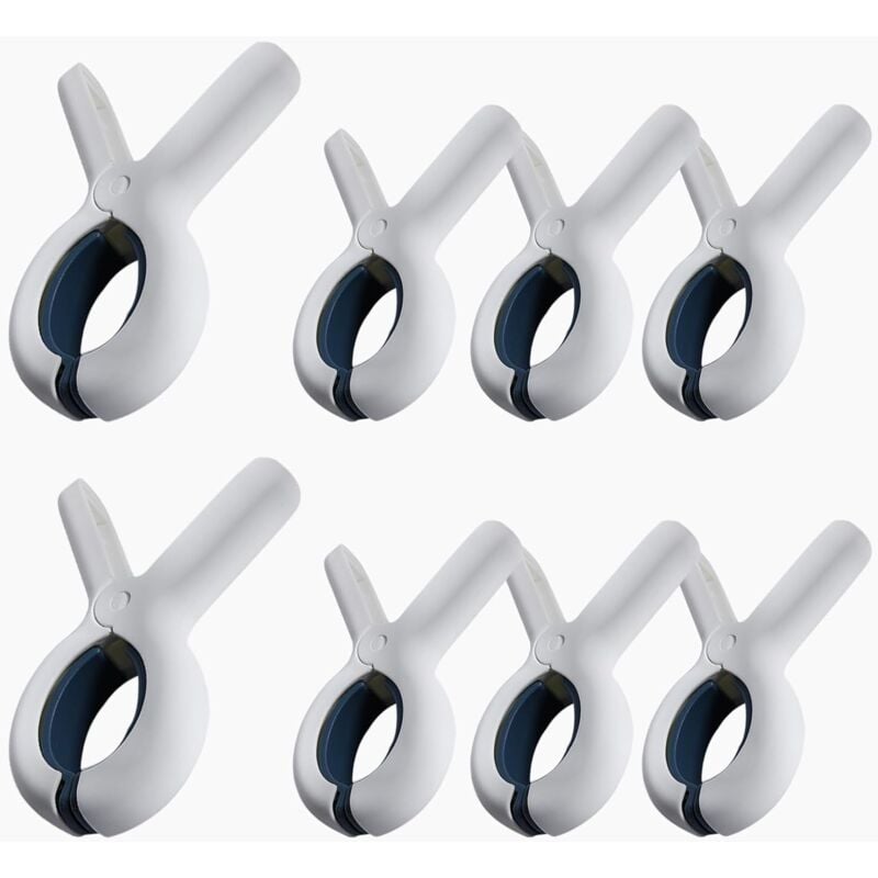 foto del prodotto sollbry mollette antiscivolo per sedia a sdraio, lettino prendisole, giardino, spiaggia, piscina blu 