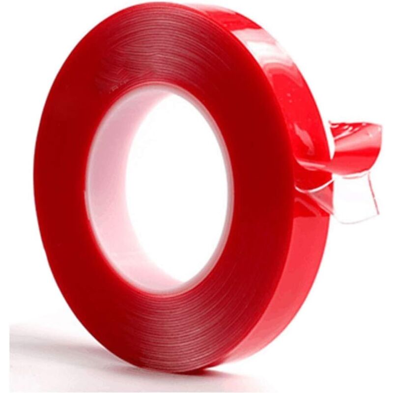 foto del prodotto sollbry nastro adesivo biadesivo extra forte 5 m 12 mm 5 m di lunghezza, 12 mm di larghezza, 1 mm di spessore 
