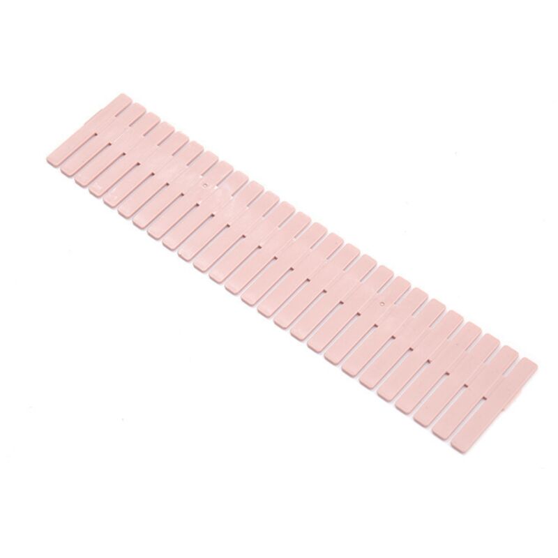 foto del prodotto sollbry organizzatore per cassetti regolabile, 8 divisori per cassetti a griglia regolabile, divisori per cassetti in plastica per biancheria