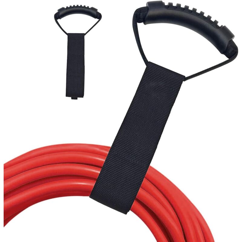 foto del prodotto sollbry organizzatore per cavi accessori per officina confezione da 2 avvolgicavo e porta tubo flessibile, ideale per cavi e tubi flessibili,
