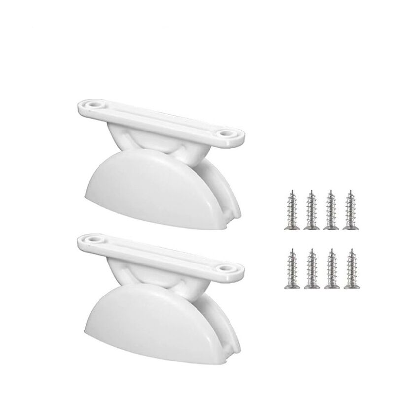 foto del prodotto sollbry paia di fermaporta in plastica per roulotte, fermaporta per camper, fermaporta a forma di t per camper, per rimorchi, camper, barche