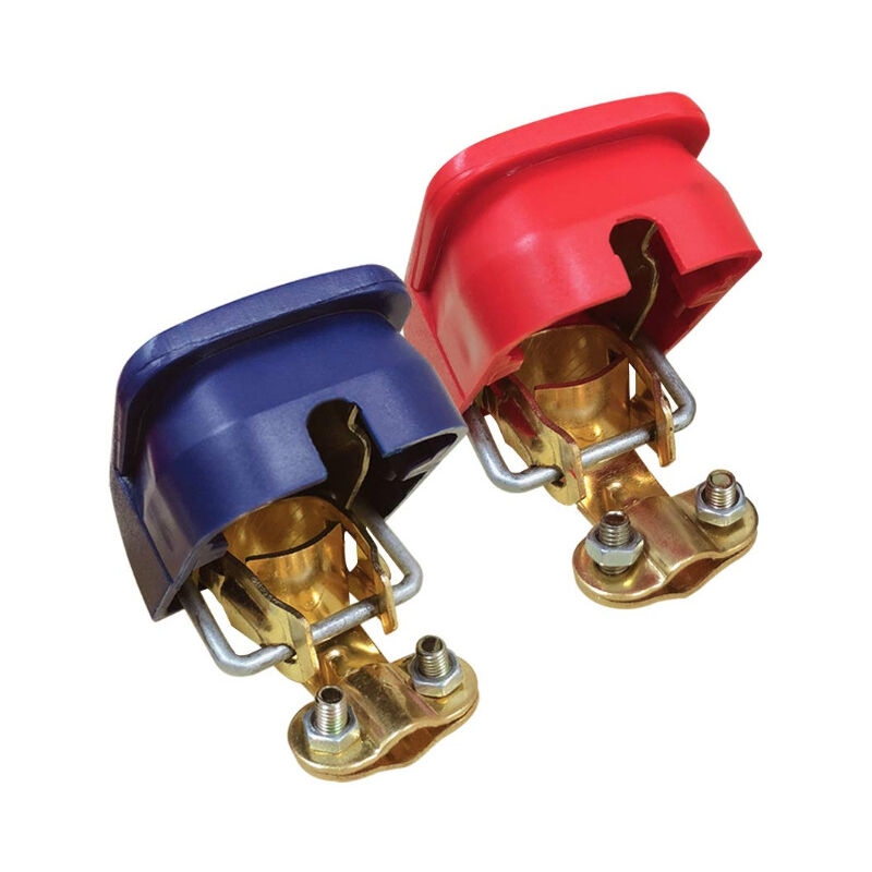 foto del prodotto sollbry paia di terminali per batteria, terminali per batteria auto, connettori per batteria a sgancio rapido, terminali per batteria a morsetto