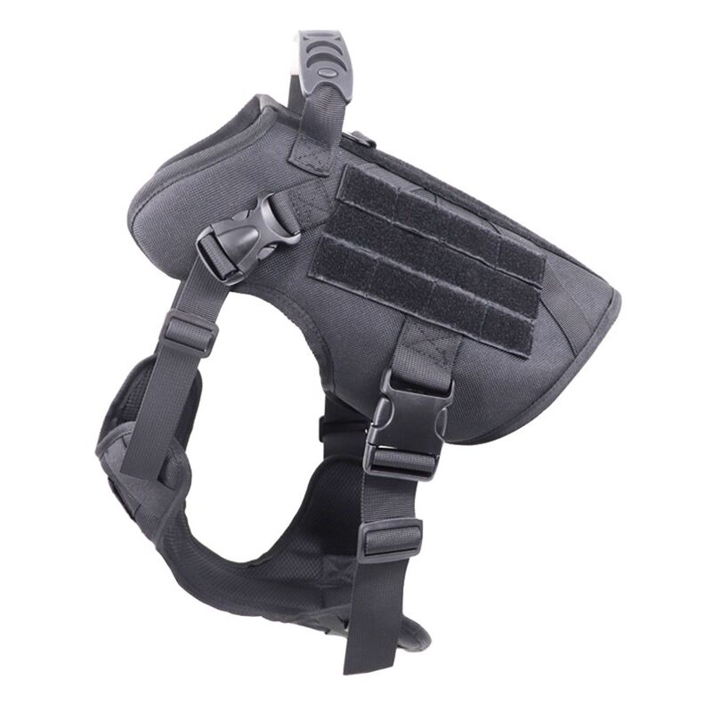 foto del prodotto sollbry pettorina tattica per cani di grossa taglia, pettorina resistente con maniglia, gilet anti tiro per cani di grossa taglia, pettorina