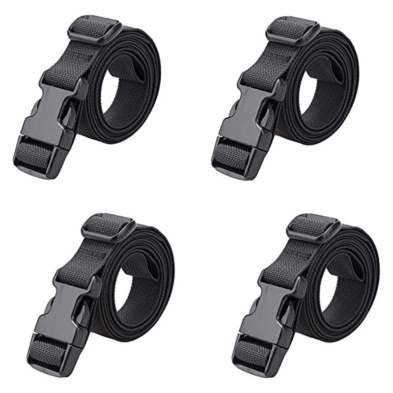 foto del prodotto sollbry pezzi 25 mm cinghia a sgancio rapido fibbia cinghia valigia piccola cinghia a cricchetto in plastica per fissaggio bagagli in movimento