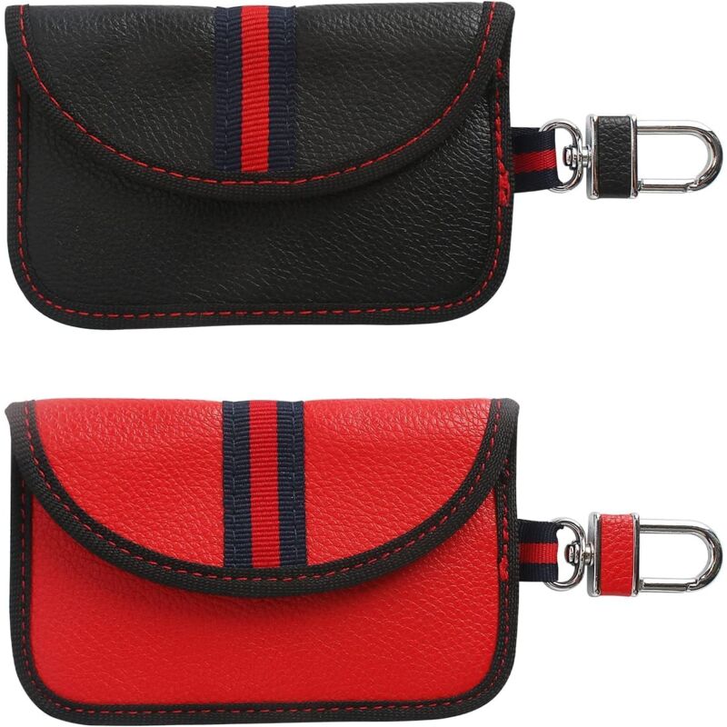 foto del prodotto sollbry pezzi anti rfid per chiavi auto, custodia anti rfid per chiavi auto, custodia anti rfid per chiavi auto, carte di credito