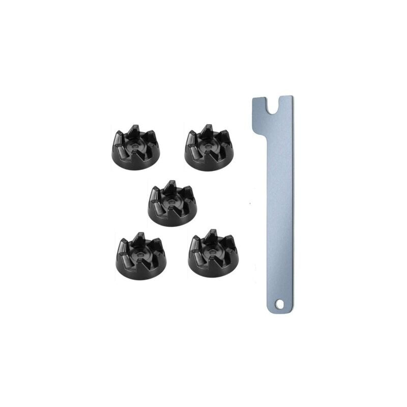 foto del prodotto sollbry pezzi di giunto in gomma per miscelatore con frizione e strumento di rimozione per kitchenaid 9704230