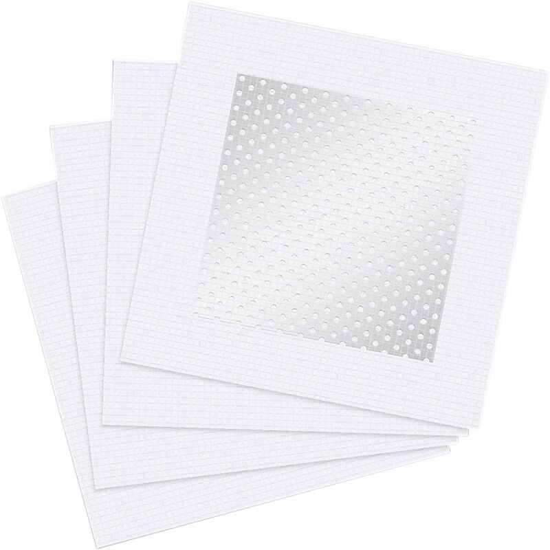 foto del prodotto sollbry pezzi di toppe autoadesive per riparazione di pareti in alluminio, per cartongesso e cartongesso 4 pollici 