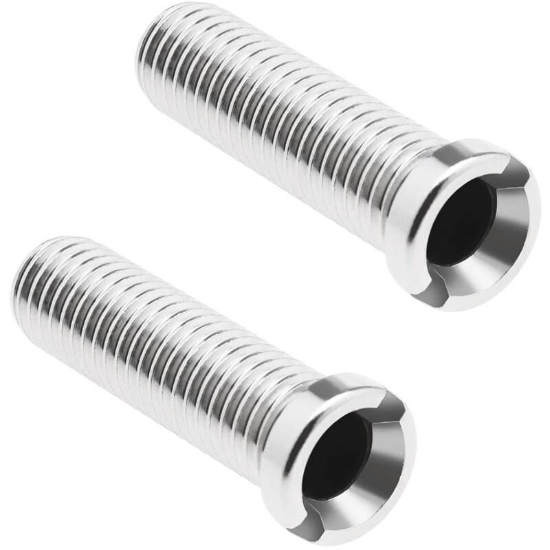 foto del prodotto sollbry pezzi in acciaio inox 304 per filtro lavello da cucina, viti filettate, connettore per filtro di scarico m12 45 mm, bullone per lavello,