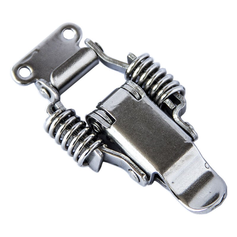 foto del prodotto sollbry pezzi in acciaio inox con morsetto, chiusura a leva, chiusura a leva per porta, chiusura a molla 67,223,6 mm 
