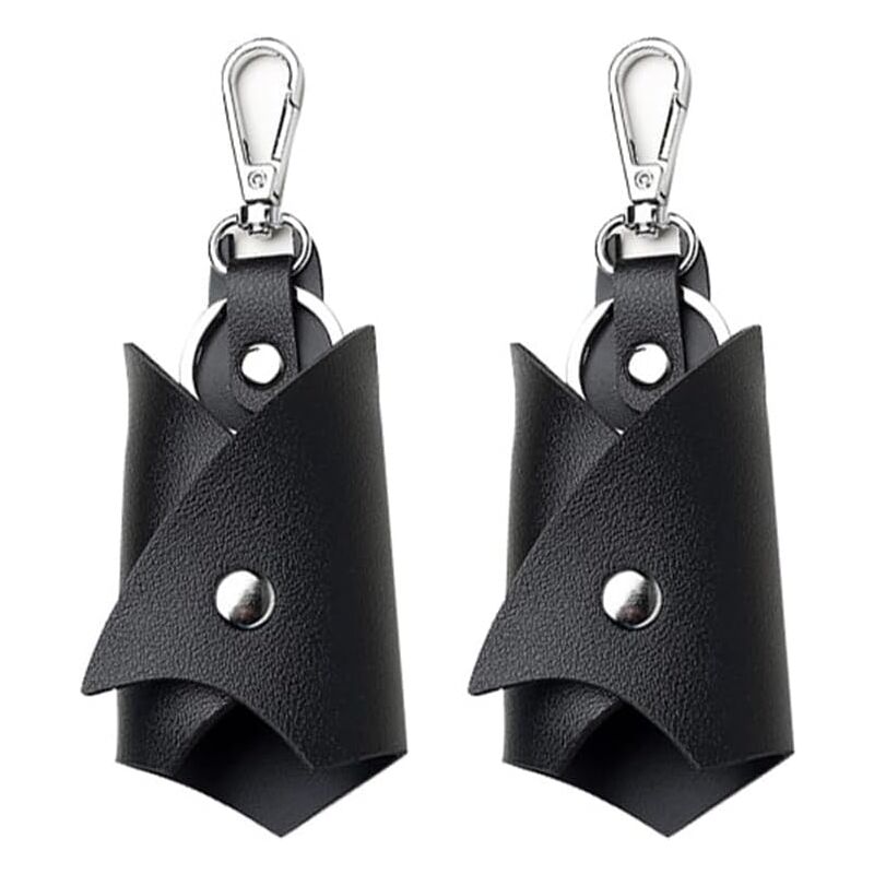 foto del prodotto sollbry pezzi portachiavi auto creativi, portachiavi auto a forma di pipistrello, portachiavi in pelle pu a forma di pipistrello, portachiavi