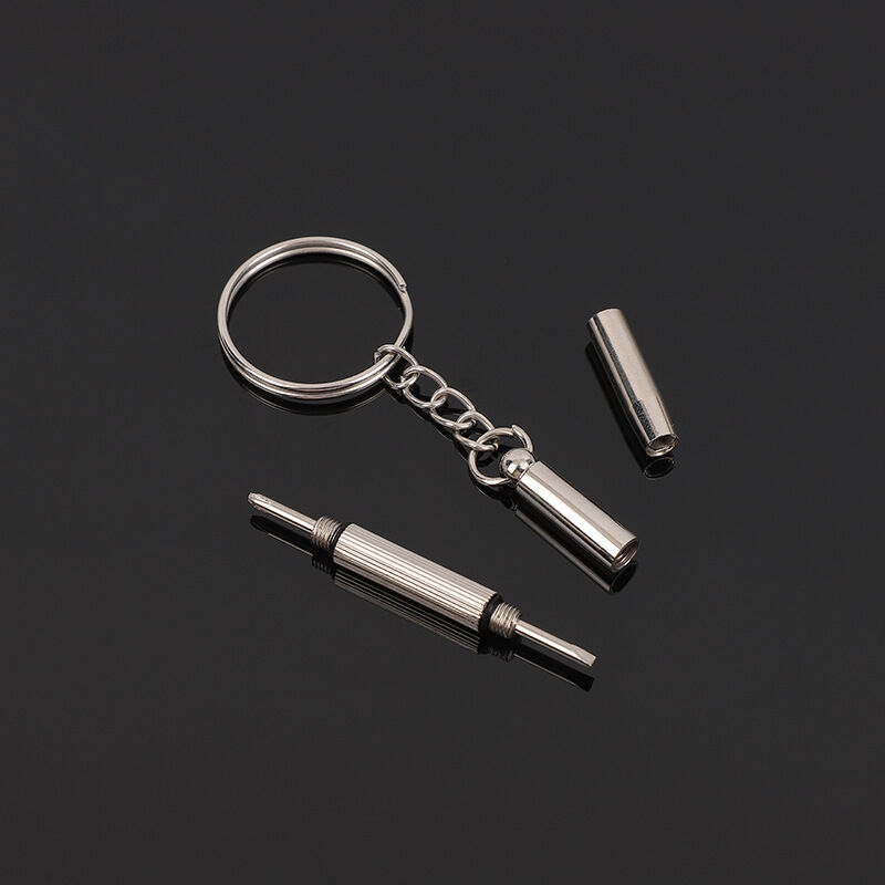foto del prodotto sollbry pezzi portachiavi cacciavite per occhiali cacciavite portatile chiave 3 in 1 cacciavite per occhiali kit di riparazione occhiali piccolo in
