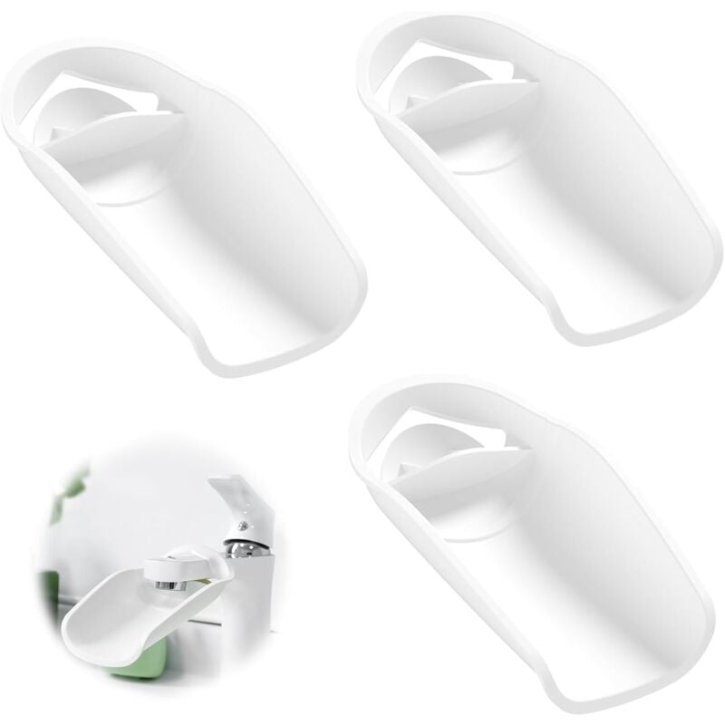 foto del prodotto sollbry pezzi prolunga per rubinetto per bambini, prolunga per rubinetto, prolunga per rubinetto dell acqua in silicone per bambini per la maggior
