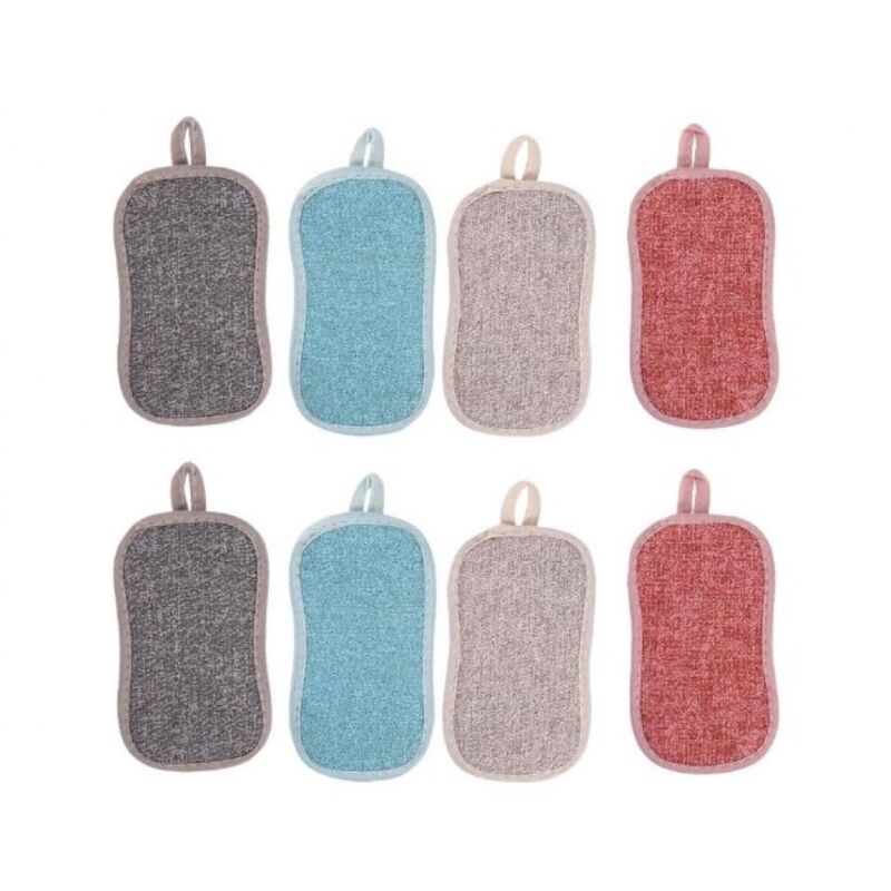 foto del prodotto sollbry pezzi set spugne abrasive multiuso da cucina, bifacciali, super assorbenti, pratiche, riutilizzabili, per la pulizia dei piatti,