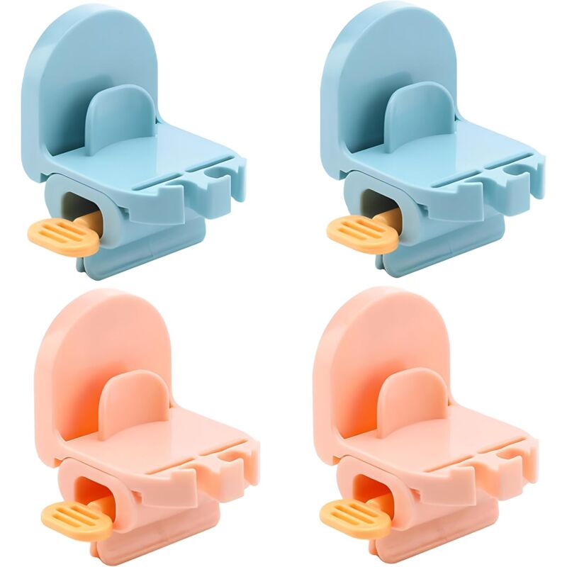foto del prodotto sollbry pezzi spremi dentifricio a tubo rotante, supporto per sedile dentifricio, spremi dentifricio, supporto per sedile dentifricio 3 in 1 da